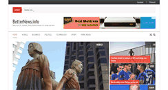 Desktop Screenshot of betternews.info